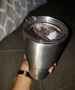 Beast 30 oz Tumbler Stainless Steel Vacuum Insulated Coffee Ice Cup Double Wall Travel Flask (Stainless Steel) 46 71M48PHqAL