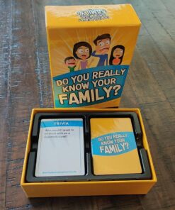 Do You Really Know Your Family? A Fun Family Game Filled with Conversation Starters and Challenges - Great for Kids, Teens and Adults 47 71M4aD2SLEL