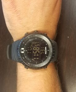 PALADA Men's Digital Sports Watch Waterproof Tactical Watch with LED Backlight Watch for Men Black 44 71M4iuf1v2L