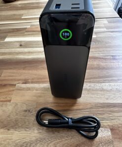 Anker Power Bank, 24,000mAh 3-Port Portable Charger with 140W Output, Smart Digital Display, Compatible with iPhone 15/15 Plus/15 Pro/15 Pro Max, iPhone 14/13 Series, Samsung, MacBook, Dell, AirPods 90 71M4r52 6sL