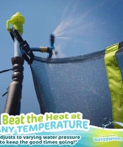 ThrillZoo Trampoline Sprinkler for Kids | Trampoline Accessories, Trampoline Sprayer, Outside Water Toys Sprinkler for Trampoline Water Sprinkler【WaterWhirl】 WaterWhirl 18 71M5gRECqLS