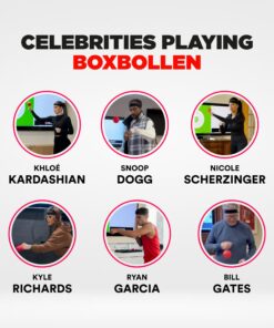 Boxbollen Original with App, Used by Celebrities - MMA Gear Boxing Ball - Boxing Reflex Ball with Adjustable Strap - Interactive The Boxball App Integration - Stocking Stuffer Ideas - 1 Pack 11 71M5qZKIANL