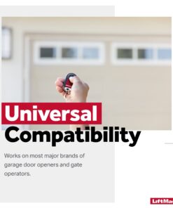 LiftMaster 374UT 2-Button Mini Universal Remote Control - Universal Garage Door Opener - Pack of 1 29 71M6C365TUL