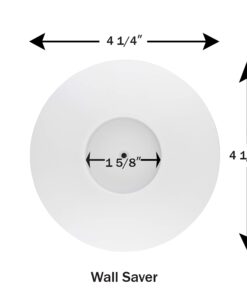Alternative view of Wall Saver Baby Gate Wall Protector Protects Walls from Child Gate Damage - Makes Safety Gates More Secure - for Walk Thru Pressure Mounted Gates - Childproofing, Pet Proofing - 2 Full Size