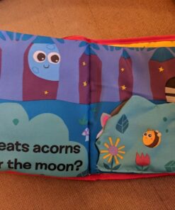 Lamaze Peek-A-Boo Forest Soft Baby Book - Clip-On Cloth Book - Washable Crinkling Fabric Pages for Sensory Play - Teething and Learning Toys for Babies - 6 Months and Up 53 71M6vGIWoL