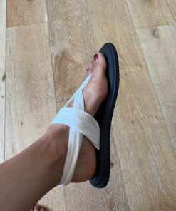 Sanuk Women's Yoga Sling 2 Metallic LX 9 White 13 71M73hltSzL