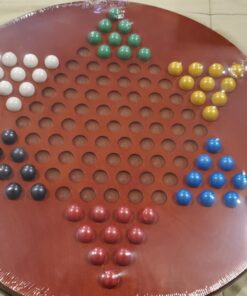 CHH 15" Jumbo Chinese Checkers with Marbles 27 71M7dXq3OmL