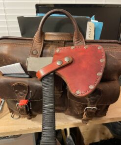 ESTWING Camper's Axe - 26" Wood Splitting Tool with All Steel Construction & Shock Reduction Grip - E45A 26" Blue 40 71M7tx33sfL