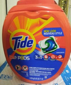 Tide PODS Laundry Detergent Soap PODS, High Efficiency (HE), Original Scent, 81 Count 81 Count (Pack of 1) 19 71M9jpK71HL