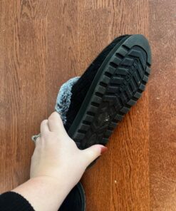 Skechers BOBS Women's Keepsakes - Ice Angel Slipper 7.5 Wide Black 21 71MAY9sYk L