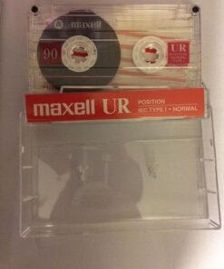 Maxell 108575 Optimally Designed for Voice Recording Brick Packs with Low Noise Surface - 90 Minute Audio Cassettes, 7 Tapes Per Pack 6 71MBlek5xL