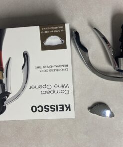 Stainless Steel Wine Opener Compact Vertical Corkscrew Wine Bottle Opener with Foil Cutter 36 71MCaRL8wHL