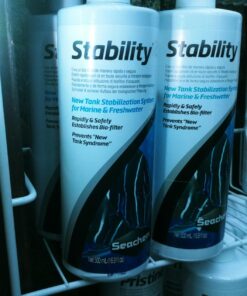 Seachem Stability Fish Tank Stabilizer - For Freshwater and Marine Aquariums, 16.9 Fl Oz (Pack of 1) 28 71MD6 sYBML
