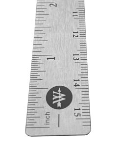 Westcott Stainless Steel Office Ruler with Non Slip Cork Base, 6-Inch (10414) 6 Inches 36 71MDSbtRrgL