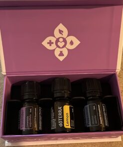 doTERRA Introductory Kit, 0.17 Fl Oz, Each Count of Lemon, Peppermint & Lavender Lemon Peppermint Lavender 0.17 Fl Oz (Pack of 3) 39 71ME0mESOML