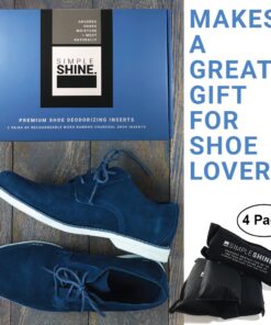 4 Bamboo Premium Set Natural Charcoal Shoe Smell and Moisture Absorber 9 71ME1MzM6L