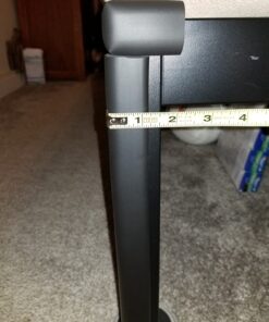 RovingCove Edge Corner Protector Baby Proofing (Large 18ft Edge 8 Corners), Hefty-Fit Heavy-Duty, Soft NBR Rubber Foam, Furniture Fireplace Safety Bumper Guard, 3M Adhesive, Onyx Black 18 feet 42 71MEbJUoLAL