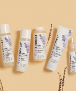 The Honest Company Foaming Bubble Bath | Gentle for Baby | Naturally Derived, Tear-free, Hypoallergenic | Lavender Calm, 12 fl oz 25 71MFOwDkPQL