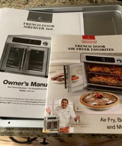 Emeril Lagasse 26 QT Extra Large Air Fryer, Convection Toaster Oven with French Doors, Stainless Steel 34 71MGACEPpgL