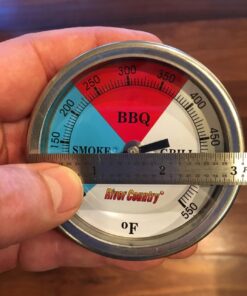 River Country 3" (RC-T3W) Adjustable Professional BBQ, Grill, Smoker Thermometer Temperature Gauge(50 to 550F) 36 71MIYAj5NL