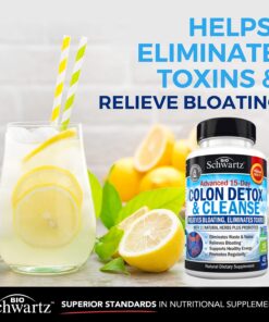 Colon Cleanser and Detox for Weight Loss & Digestive Support - 15 Day Fast-Acting Extra Strength Cleanse with Probiotic Fiber Plus Noni for Constipation Relief & Bloating Support, Non-GMO, 45 Count 20 71MIiZMyEWL