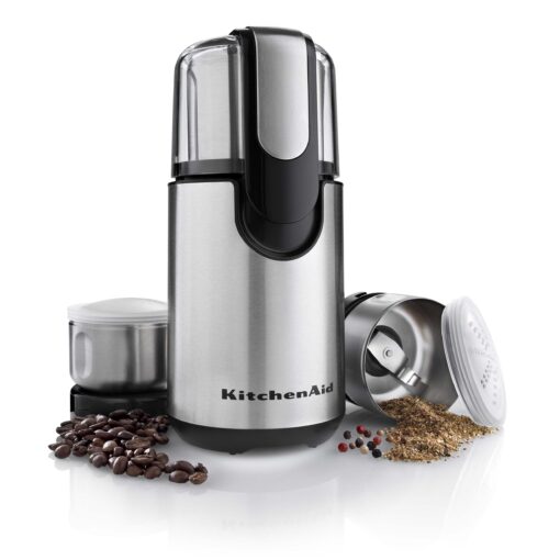 KitchenAid Blade Coffee and Spice Grinder Combo Pack - Onyx Black Grinder + Spice