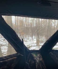 Ameristep Care Taker Kick Out Pop-Up Ground Blind, Premium Hunting Blind Realtree Edge 30 71MJbzC IJL