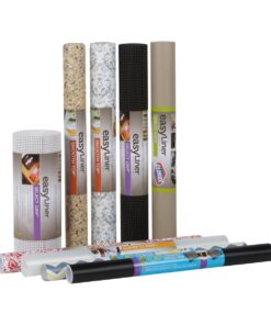 Duck Non-Adhesive Shelf Liner Select Grip EasyLiner, 12-inch x 20 Feet, White 12" x 20' 28 71MLhURVyyL