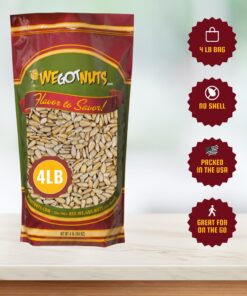 Alternative view of We Got Nuts Sunflower Seeds Roasted & Unsalted (No Shell) 4 LB