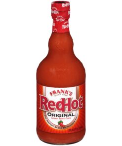 Alternative view of Frank's RedHot Original Hot Sauce, 23 fl oz (Pack of 12) - One 12 Pack of 23 Fluid Ounce Bottles of Original Cayenne Pepper Hot Sauce, Great for Tabletop 23 Fl Oz (Pack of 12)