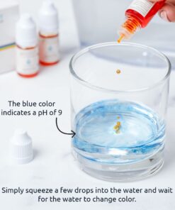 Invigorated Water pH Tester - Measures pH Levels of Water and Saliva - More Accurate Than pH Test Strips - pH Water Tester - pH Level Tester for Water - pH Tester Water Drops - pH Test Kit (3-Pack) 26 71MLszgZgHL