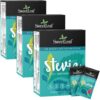 SweetLeaf Stevia Packets - Zero Calorie Natural Stevia Powder, No Bitter Aftertaste, Sugar Substitute for Keto Coffee, Nothing Artificial, Non-GMO Stevia Sweetener Packets, 70 Count (Pack of 3) 2 Ounce (Pack of 3) 42 71MMEEE04zL