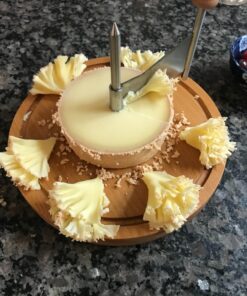 BOSKA Cheese Curler Amigo Stainless Steel - Best for Cheese Wheel or Chocolate - Multifunctional Rust-Proof Shredder - Manual Handheld Flaker - 10 Year Warranty 25 71MMJifR9SL