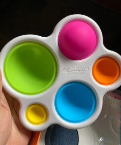 Fat Brain Toys Original Dimpl Brand Baby Toy, 1 piece Dots 37 71MN yZd8KL