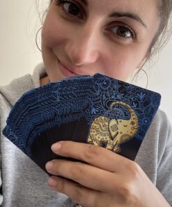 Namaste Stress Reducing Cards - Self Care Cards, Anxiety and Stress Relief Gifts, Mindfulness & Meditation Cards, Mindful gifts for Women - MSS Inc 42 71MPocqfPL