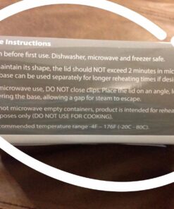 Leakproof, 3 Compartment, Bento Lunch Box, Airtight Food Storage Container (1 Pc) - Blue 59 71MQIA9VhLL