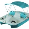 Sun Dolphin Sun Slider 5 Seat Pedal Boat with Canopy Ocean 40 71MQUk39dQL