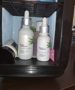 InstaNatural Hyaluronic Acid Face Serum, Brightens, Hydrates, Reduces the Look of Fine Lines and Wrinkles, with Vitamin C, Jojoba Oil, and Aloe Vera, 2 Fl Oz Hyaluronic Acid Serum 39 71MQxlTecbL