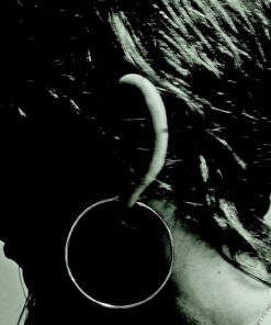 Amazon Essentials Stainless Steel Rounded Tube Hoop Earrings (60mm) 9 71MRG3oaNWL