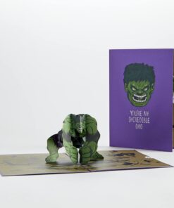 Lovepop Marvel Hulk Father's Day 3D Pop Up Greeting Card, 1 Ct, 5 X 7 Inches, Gifts For Dad 13 71MRPnhN4L