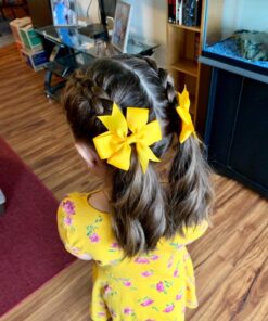 CÉLLOT 40Pcs 3 Inch Boutique Grosgrain Ribbon Pinwheel Hair Bows Alligator Clips For Girls Toddlers Accessories Teens Gifts In Pairs 40pcs/20color-A 28 71MRVhv FL