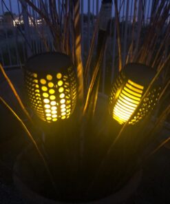 Aityvert Upgraded Larger Solar Torch Lights, Waterproof Outdoor Dancing Flames Lights, Flickering Flames Garden Lights, Landscape Decoration Pathway Patio Lights 43" 96 LED (2 Pack) Pack of 2 29 71MRcbe 8SL