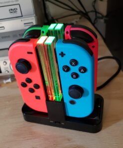 Nintendo Joy-Con (L/R) - Neon Red/Neon Blue Neon Red and Blue Joy-Con (L)/(R) 39 71MTgNP6LL