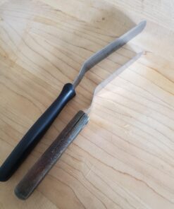 Ateco Ultra Offset Spatula with 4.25" x 0.75" Stainless Steel Blade, 4½", Silver Offset - 4.25" 27 71MToySFMEL