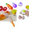Hape Chef's Choice Wooden Play Food Basics Set 36 71MTq2Uq43L