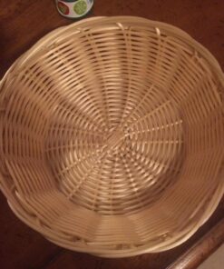 8-Inch Round Woven Bread Roll Baskets, Food Serving Baskets, Basket, Restaurant Quality, Polypropylene Material - Set of 2 16 71MU3w1TNL