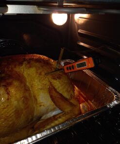 ThermoPro TP01A Digital Meat Thermometer for Cooking Candle Liquid Deep Frying Oil Candy, Kitchen Food Instant Read Thermometer with Super Long Probe, Backlit, Lock Function 1 41 71MUNtIrcEL