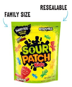 Alternative view of SOUR PATCH KIDS Soft & Chewy Candy, Family Size, 1 lb 14.4 oz Original Assorted 1.9 Pound (Pack of 1)