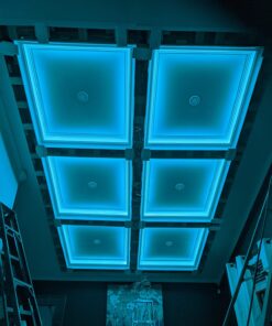 Govee 32.8ft Color Changing LED Strip Lights, Bluetooth LED Lights with App Control, Remote, Control Box, 64 Scenes and Music Sync Lights for Bedroom, Room, Kitchen, Party, 2 Rolls of 16.4ft 40 71MUvh1ZoRL