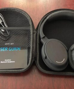 Alphasonik V50BT Bluetooth Headphones for Those Looking for a Pair of Wireless Headphones with Excellent Sound Quality. Bluetooth 5.0 connectivity and up to 30 Hours of Playtime on a Single Charge. 58 71MVPLFgC2L